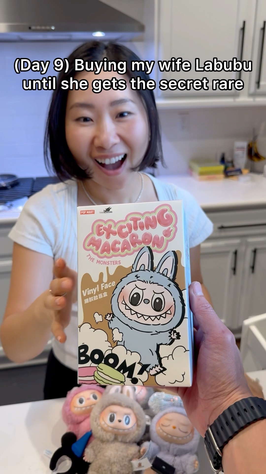 (Day 9) Buying my wife Labubu until she gets the secret rare