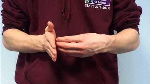 ISL Lesson 3: Question Words (mySignTutor)