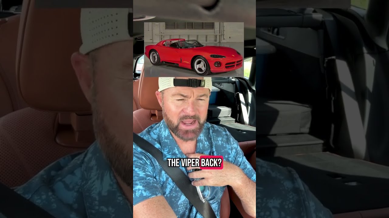 The New Boss Of Dodge Thoughts SRT Viper