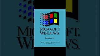 Windows 3.1 Startup & shutdown sound | #shorts #windows