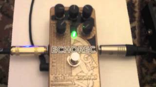 Catalinbread Echorec first test (part 1)