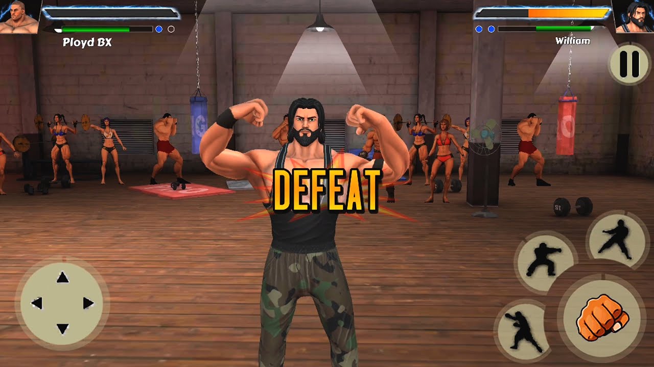 Bodybuilder Gym Fighting Game - Gameplay Gym Fighting 2021 Episode119 League - Android Gameplay