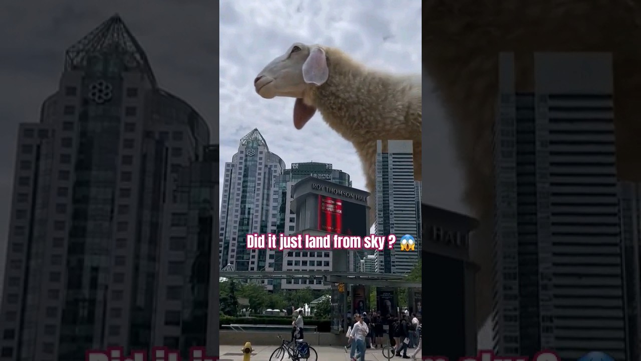 Eid Mubarak From a Giant Sheep 