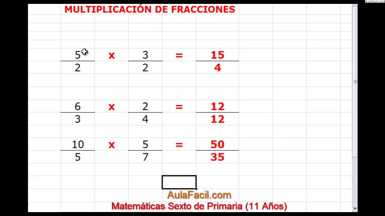 Multiplicacion De Fracciones Compuesto