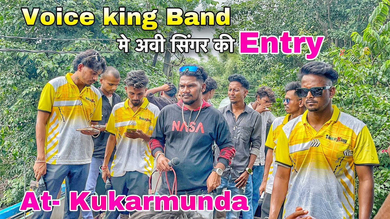 Voice King Band  मे Kk के Avi singer की entry | At- Kukarmunda 3/9/2025