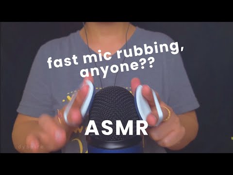 FAST & INTENSE MIC RUBBING ASMR (is this your thing?) - NO TALKING