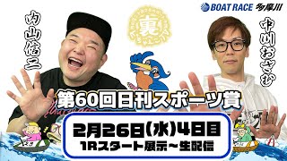 ボートレース多摩川【公式】の配信のサムネイル画像