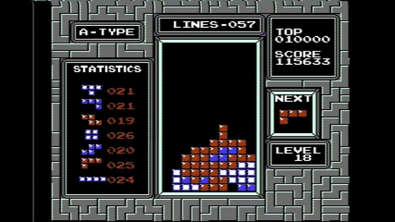 Tetris (NES) 100 Lines in 4:29 - YouTube
