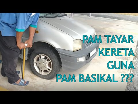 Video: Bolehkah anda menggunakan pam tayar basikal di dalam kereta?