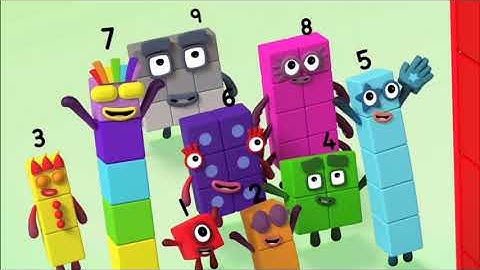 Numberblocks 1 - 10 NumberBlocks Full Episodes Numberblocks Hide And Seek Learn To Count Cartoons