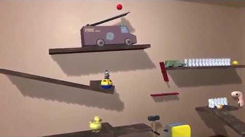 An Augmented Reality Rube Goldberg Machine