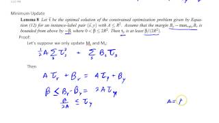 Ultraconservative Online Algorithms for Multiclass Problems   2013 06 11   4 MIRA   Margin Analysis