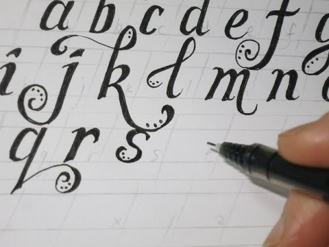 How to write fancy letter