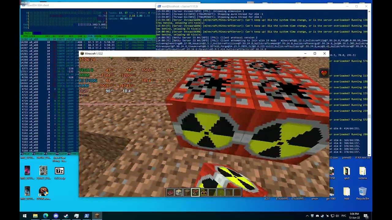 TV Box RK3328, hosting server Minecraft from ARM device