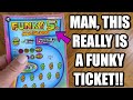Funky Wins Found!! New "Funky 5s" Lottery Ticket Scratch Offs!!