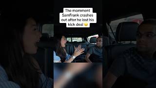 The moment Sam Frank CRASHES OUT after he lost his kick deal 😢💔 #n3on #n3onclips #samfrank