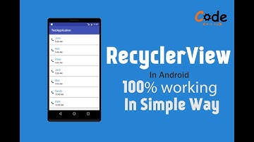 100% working easy method || Implement recycler view in android || android studio