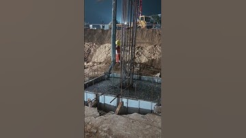 Rcc of column footing #rcc #footing #column #concrete #building #constraction #viral #shorts