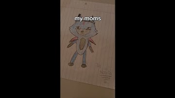 My family made BEAUTIFUL drawings of Eclipse #dandysworld #traditonalart #eclipse #givemebackmykids