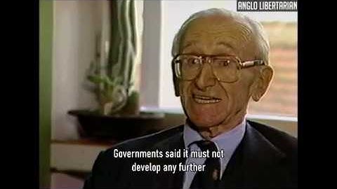 Friedrich Hayek predicting cryptocurrency