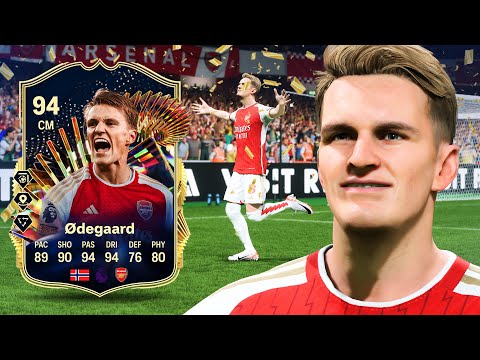 94 TOTS SBC Odegaard is the ULTIMATE PLAYMAKER!!