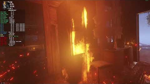 Metro Exodus 2560x1440 Custom  Settings HIGH Vega 64 undervolt 1080mv Custom Loop