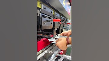 Hogi mini fully electric servo CNC press brake,bends polygonal boxes,high efficiency#machine #mini