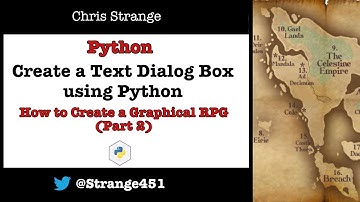 Create a TEXT Dialog Box Using Python: How to Create a Graphical RPG, Part 2