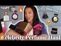 HUGE UNDERRATED CELEBRITY PERFUME HAUL!! RARE SCENTS! ALL UNDER $20!!!