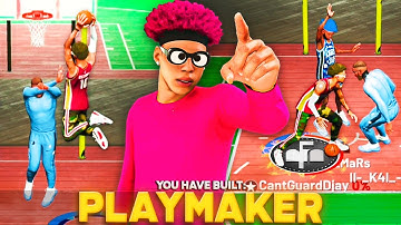 My "Playmaker" build with POST takeover and CONTACT DUNKS is UNSTOPPABLE on nba 2k21...