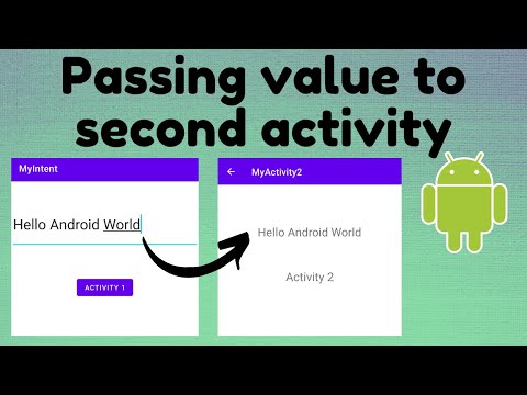 Passing value to