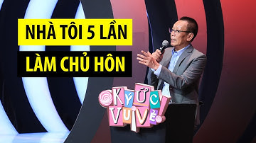 MC Lại Văn Sâm từng làm chủ hôn cho 5 đám cưới và cái kết