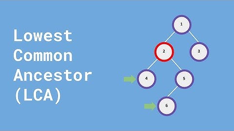 Lowest Common Ancestor W/ Binary Lifting