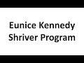 Eunice Kennedy Shriver Program Graduation - Class of 2026 - June 5, 2026 - 1:00 PM ET