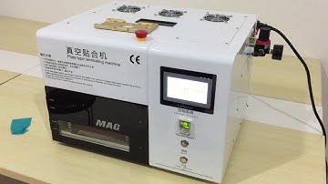 lcd repair machine 5 in 1 Mag vacuum lamination machine how to operate mag lamination machine