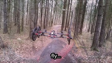 TILT Scout; a drone that flies, runs and climbs