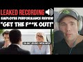 LEAKED RECORDING! Employee QUITS over RIGGED "Performance Review" | #grindreel