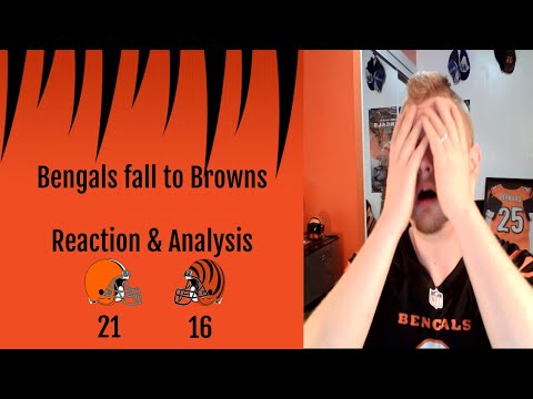 Bengals fall to Browns Reaction & Analysis