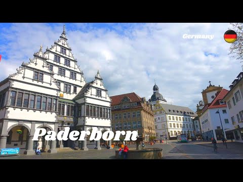 Paderborn, North Rhine-Westphalia, ?? Germany, Walking Tour 2021