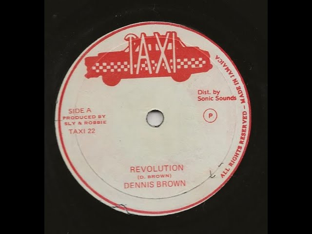 Dennis Brown - Revolution + Version  (Taxi 12")