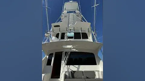 2007 Viking 74 Enclosed Bridge - For Sale with HMY Yachts