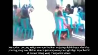 Heboh. Tertangkap Kamera 3 Pocong Hadiri Pernikahan Di Magelang