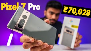 Pixel 7 Pro Unboxing - 24 hour Experience | 2K 120Hz Curved OLED 😍 | Tensor G2 Chip🔥 | Android-King😍