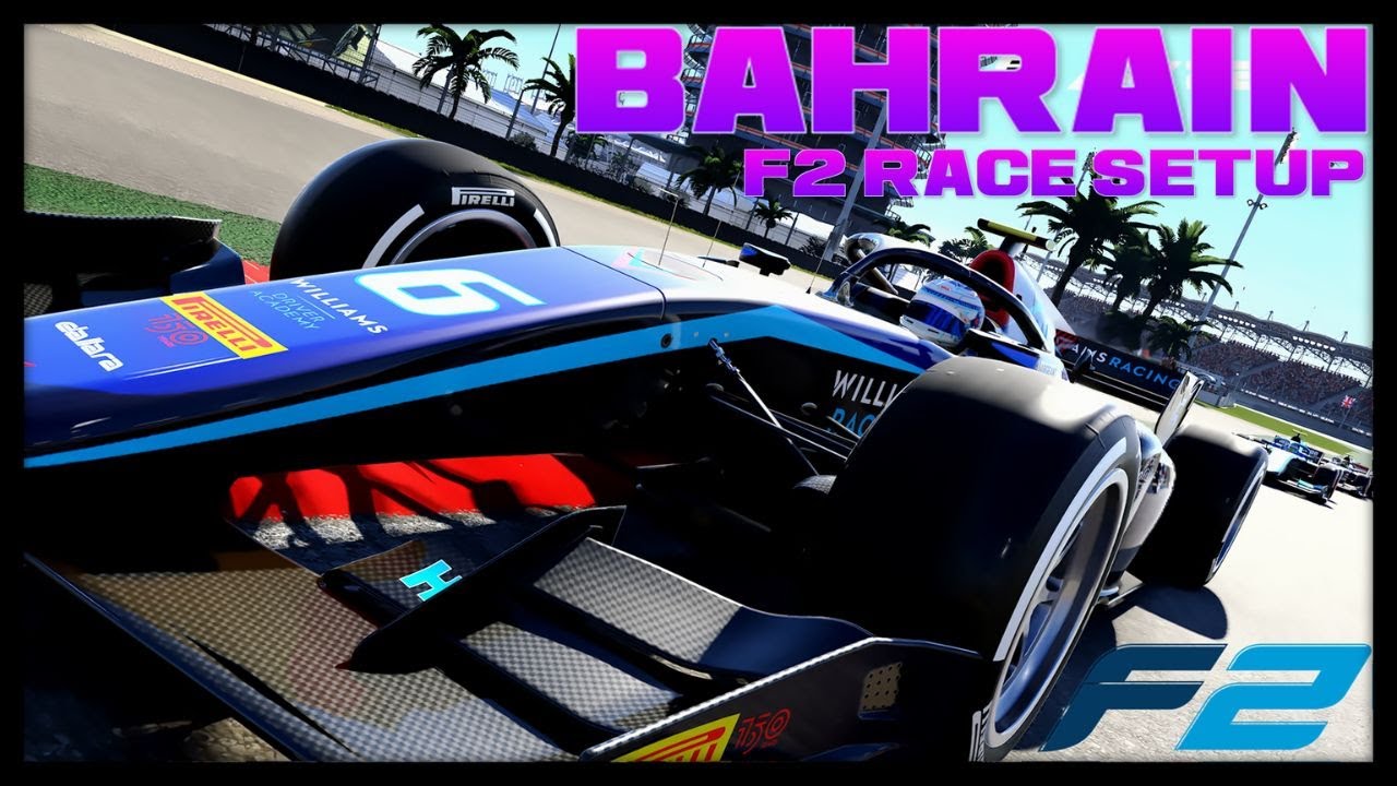 F1 22 Bahrain F2 Race Setup 