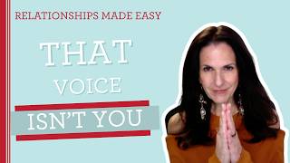 Silence Your Inner Critic by Figuring Out Whose Voice It Is