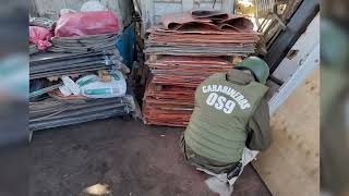 Carabineros recuperó 3 toneladas de cátodos en Coquimbo