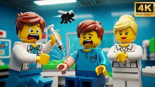 LEGO Hospital Stories: The Doctor Who's Scared of Needles (Funny Parody)