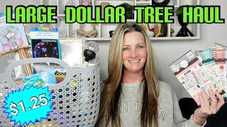 Large Dollar Tree Haul | All New items| Name Brands