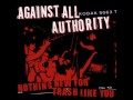 Against All Authority   Nothing New for Trash Like You 2001 Full Album