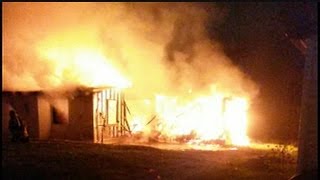 House destroyed by fire in Girard